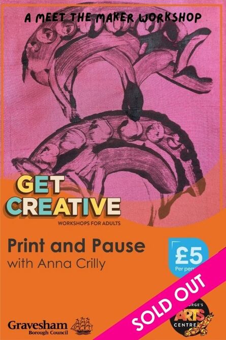  Get Creative – Print & Pause: A Monoprinting Workshop on Textiles with Anna Crilly