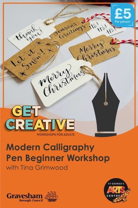  Get Creative – Modern Calligraphy Workshop (Beginner Friendly)
