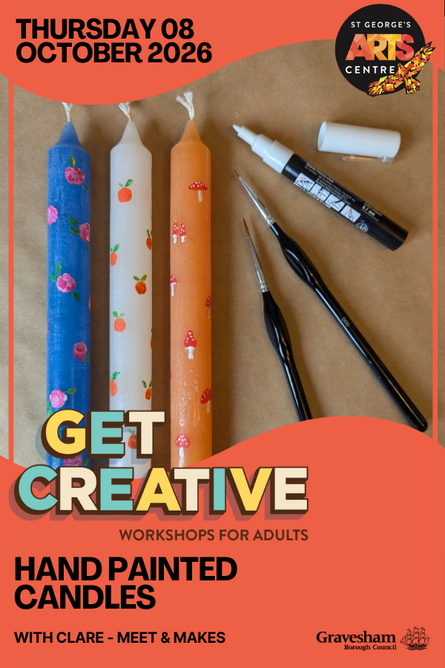  Get Creative Workshop – Hand Painted Candles