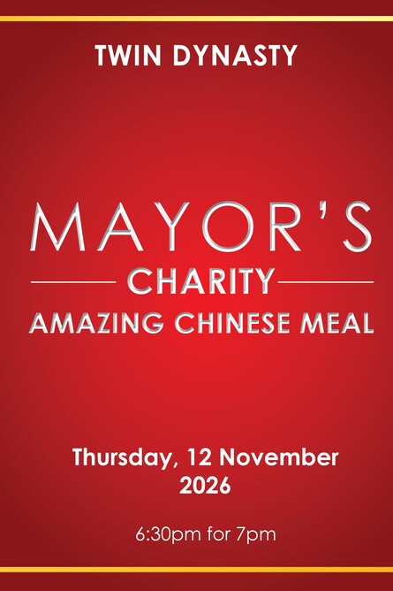  Mayor's Charity Amazing Chinese Meal