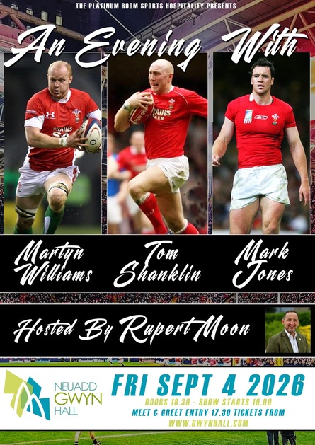 An Evening with Rugby Legends