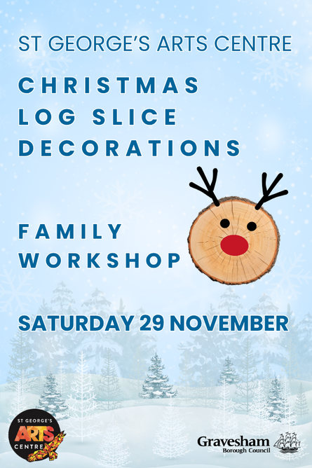  Christmas Log Slice Decorations Workshop