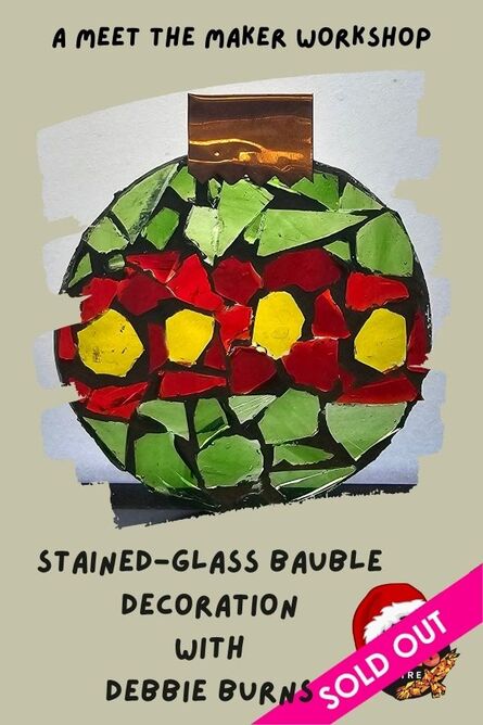  Stained Glass Mosaic Christmas Decoration - A Meet the Maker Workshop