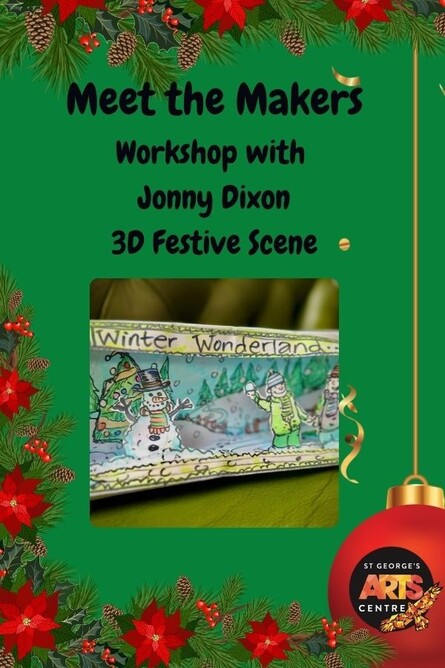  3D Festive Scene