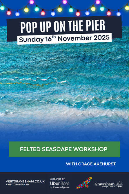  Felted Seascape workshop