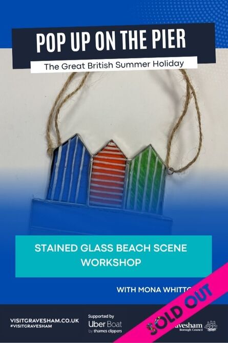  Stained Glass Beach Scene Workshop