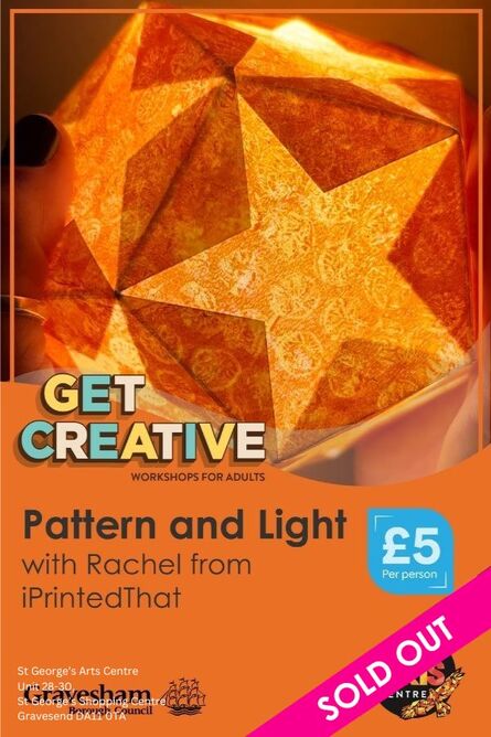  Get Creative – Pattern & Light: Print and Make a Paper Lantern 