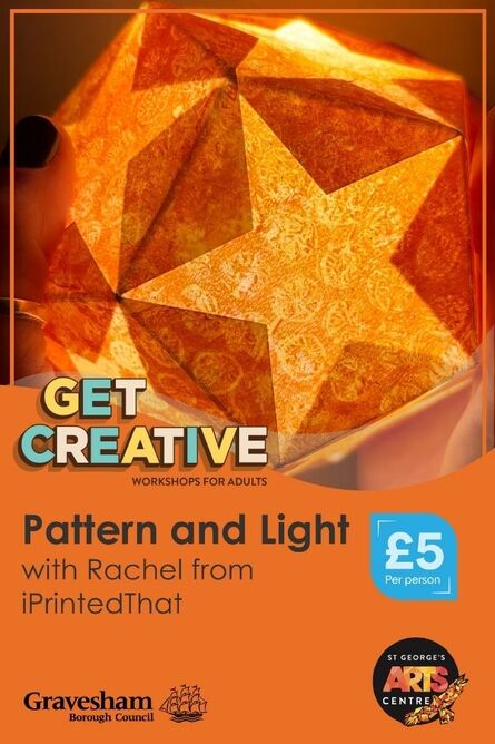  Get Creative – Pattern & Light: Print and Make a Paper Lantern 