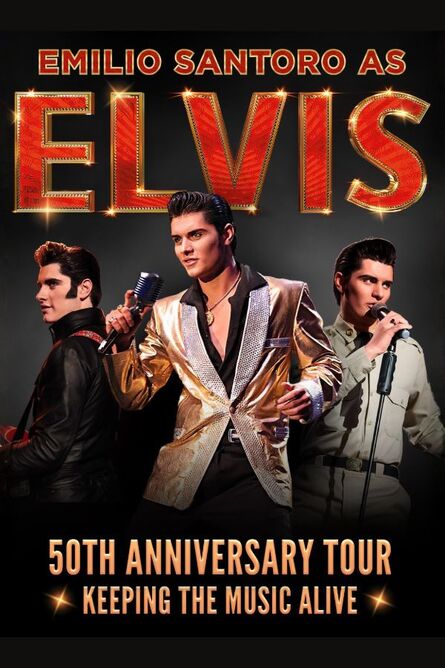  Emilio Santoro as Elvis: 50th Anniversary