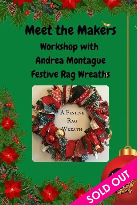  Festive Rag Wreath Making Workshop