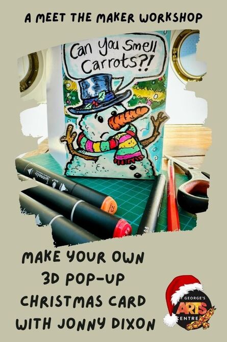  3D Pop-up Christmas Card - A Meet the Maker Workshop