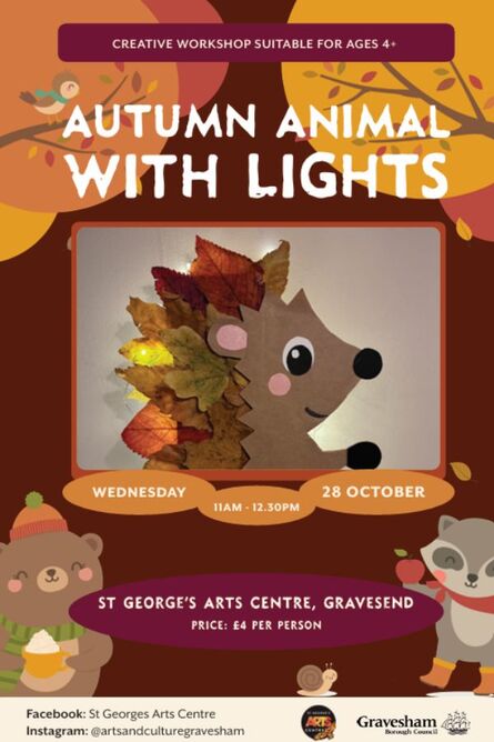  Autumn Animal with Lights Workshop