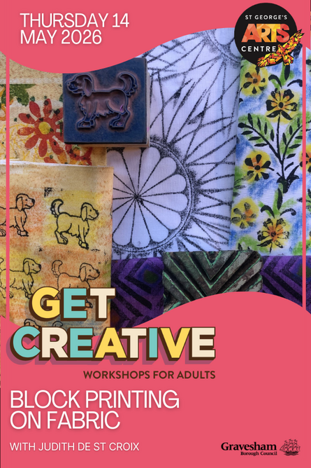 Get Creative – Block Printing on Fabric