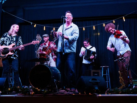 Tom Gregory with the Dust & Mischief Band