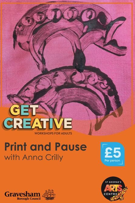  Get Creative – Print & Pause: A Monoprinting Workshop on Textiles with Anna Crilly