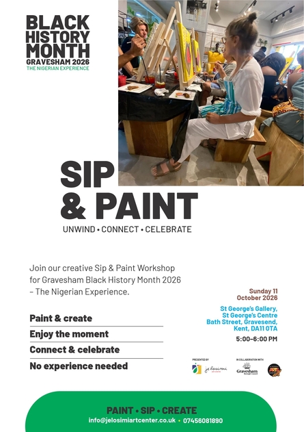  Sip & Paint - A Black History Month Event