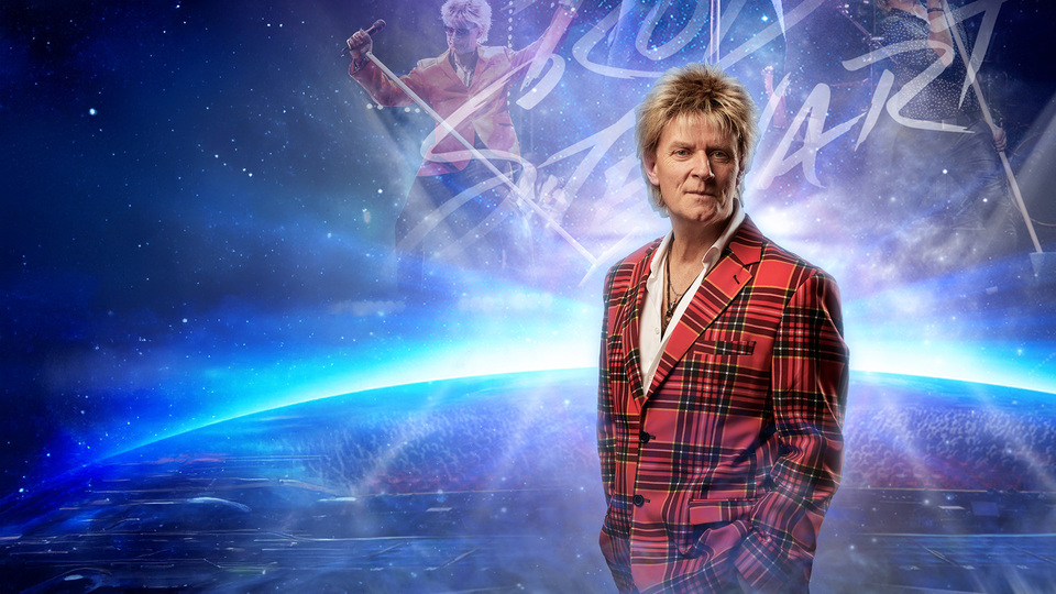 Promotional image for the show 'The Rod Stewart Songbook' in September 2026 at Blackburn Empire Theatre.