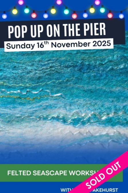  Felted Seascape workshop