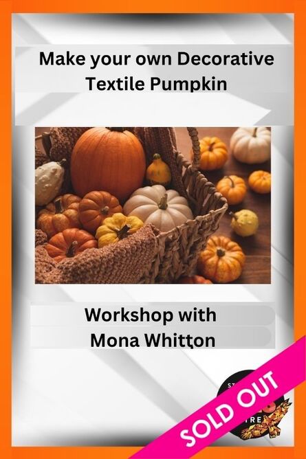  Make your own Decorative Textile Pumpkin
